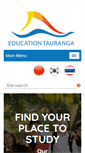 Mobile Screenshot of educationtauranga.co.nz